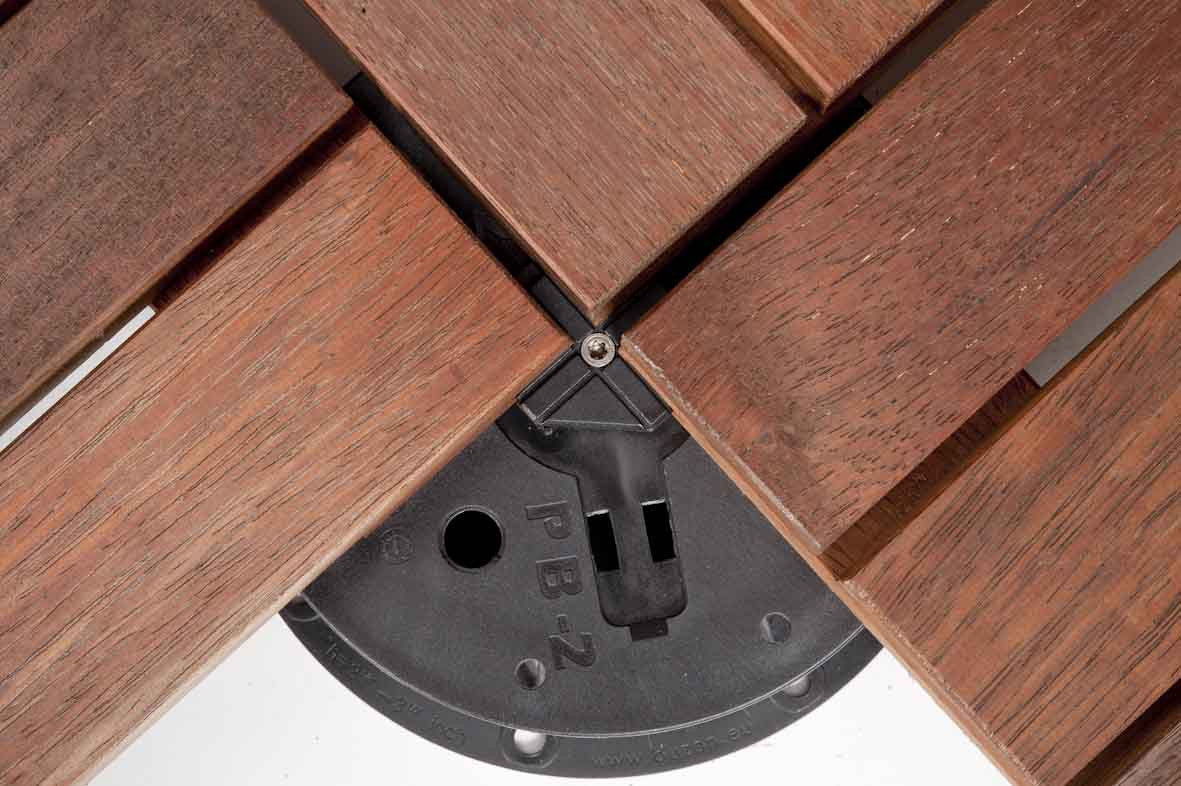 Structural Hardwood Deck Tile Series