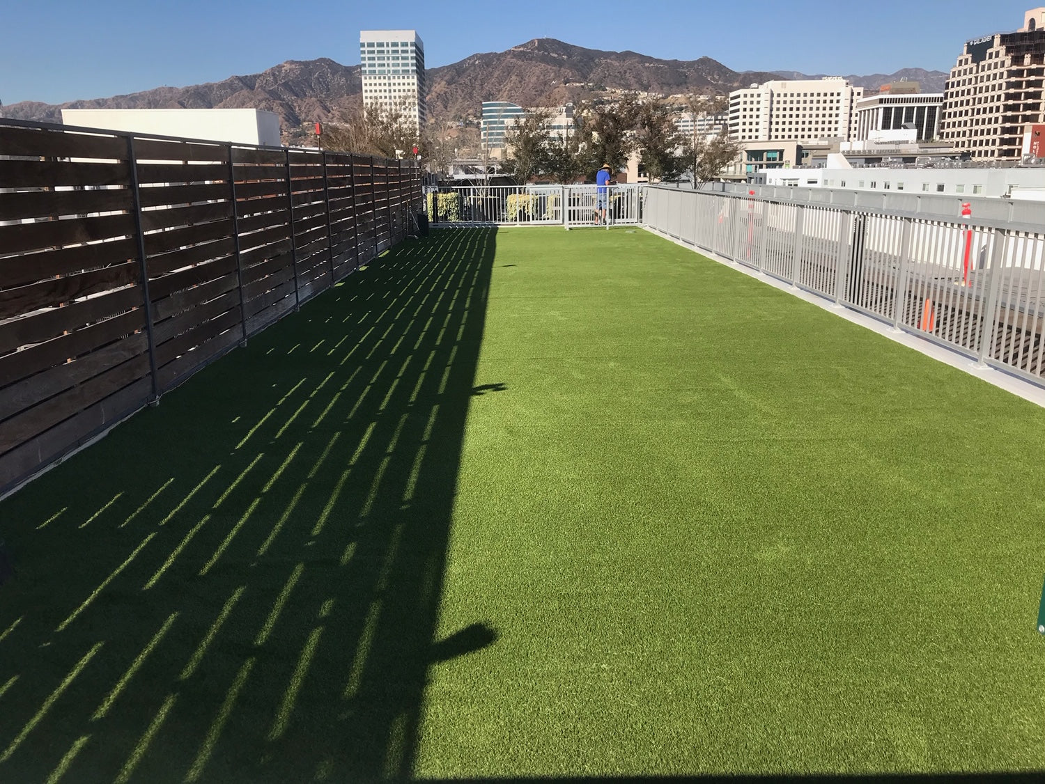 Deck Turf Modular Raised FRP panel Turf Flooring