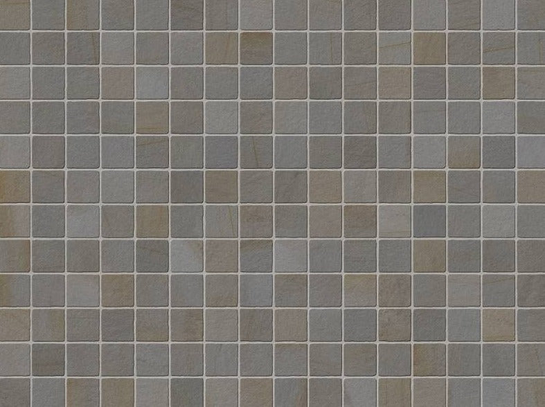 Full Color Bluestone Cobblestone Cube - Deck Tile Direct