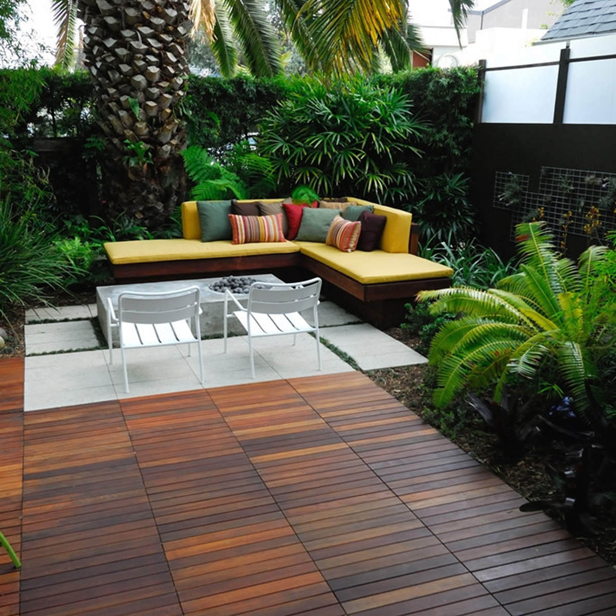 Garapa Structural Deck Tile