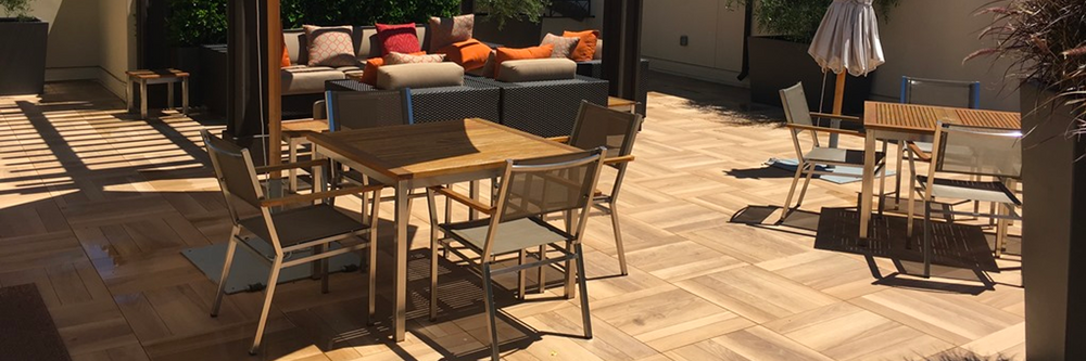 Porcelain Paver Tiles for roof top decks , balconies, pools and patios ...