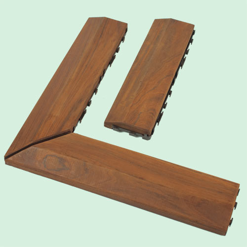 Ipe Corner Reducer Set - Deck Tile Direct